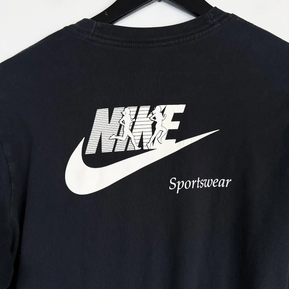 Nike Sportswear Women's Long-Sleeve Boxy T-Shirt Black - S